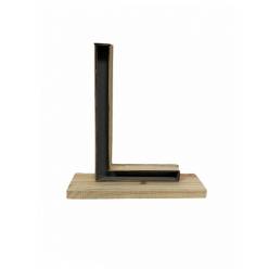 Letra L Classic con Peana 24x26.5Hcm
