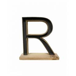 Letra R Classic con Peana 24x26.5Hcm