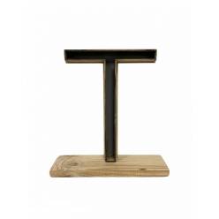 Letra T Classic con Peana 24x26.5Hcm