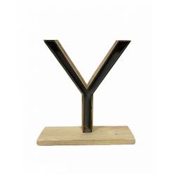 Letra Y Classic con Peana 24x26.5Hcm