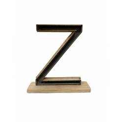 Letra Z Classic con Peana 24x26.5Hcm