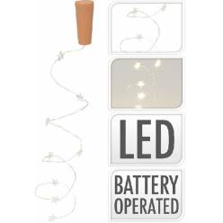 Guirnalda Tapon 8 Leds Estrella (x2uds)