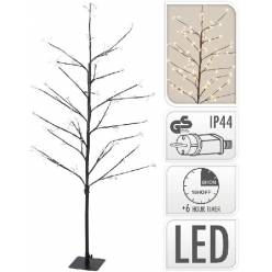 Arbol Metal con Led 120Hcm