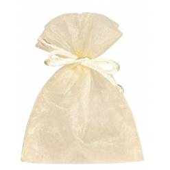 Bolsa Organza Vainilla 17x24Hcm "T10"