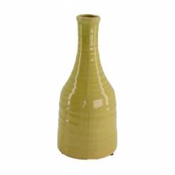 Jarron Atenea Ceramica Amarillo 10.5x23Hcm