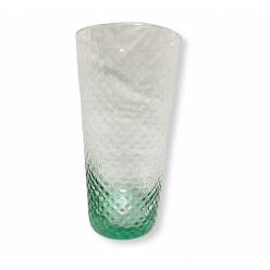 Jarron Conico Vidrio 13,5x25Hcm