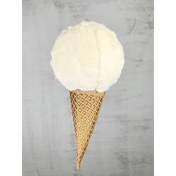 Cucurucho Colgante Beige 33cm