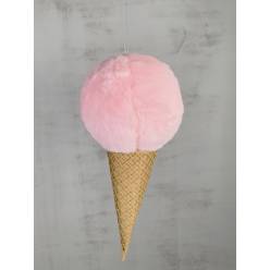 Cucurucho Colgante Rosa 33cm
