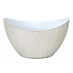 Base Plastico Must Crema 10x24x14,5Hcm