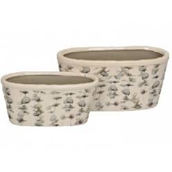 Cuenco Estampado Eucalyptus (Set 2uds)