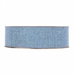 Cinta Algodon Ajedrez Azul Cielo 45mmx20m