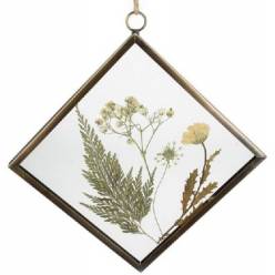 Adorno Ramas Secas Bronce 12x12Hcm
