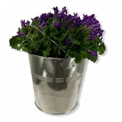 Cubremaceta de Metal con Asa 14x15Hcm (x5uds)