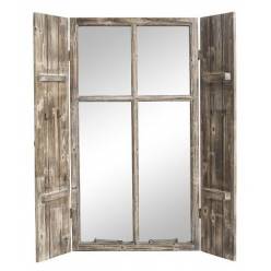 Ventana con Espejo y Puertas 6x60x110Hcm