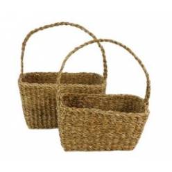 Cesto Natural con Asa (Set 2uds)