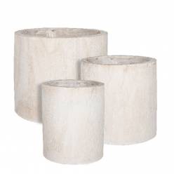 Cubremaceta Madera Maud (set 3uds)