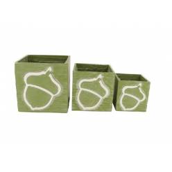 Caja de Madera Bellota (Set 3uds)