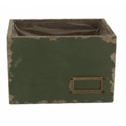 Cajon Esencial Verde 12Ax12Lx18Hcm