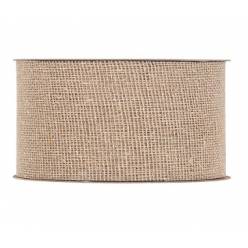 Cinta Algodon Ajedrez Beige 75mmx20m