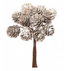 Ramillete Pias Blanco 11Hcm "T12"