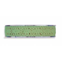Cinta de Encaje Verde Oscuro 10mm x10m