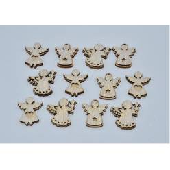 Pick Angel Madera 3cm (x12uds)