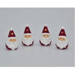 Pick Santa Poliresina 3.5cm (x4uds)