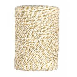 Hilo de Bambu Oro y Blanco 1mmx60m