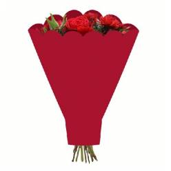 Funda Buquet Maxima Rojo 44x54x12cm (x50uds)