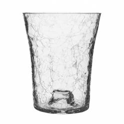 Maceta Cristal Venecia Craquele 14x17Hcm "T6"