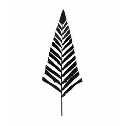 Hoja Flecha Negro 38x118Hcm