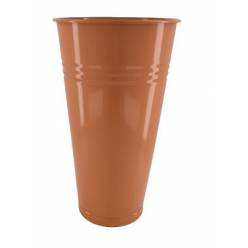 Cubeta Metal Melocoton 27x50H