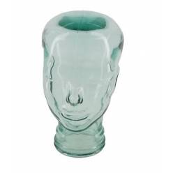 Cabeza Maniqui Cristal 21x17x29Hcm