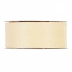 Cinta Organza Cristal Crema 40mmx50m