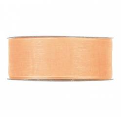 Cinta Organza Cristal Melocoton 40mmx50m