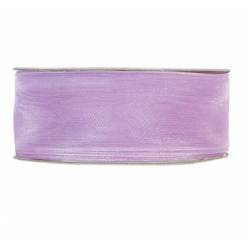Cinta Organza Cristal Lavanda 40mmx50m