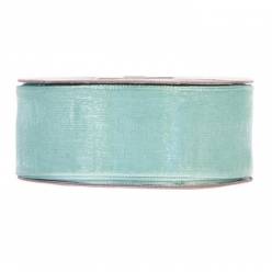 Cinta Organza Cristal Menta 40mmx50m