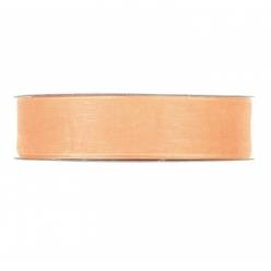 Cinta Organza Cristal Melocoton 25mmx50m