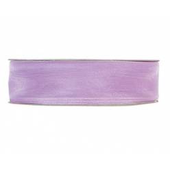 Cinta Organza Cristal Lavanda 25mmx50m