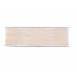 Cinta Organza Cristal Rosa Palo 25mmx50m