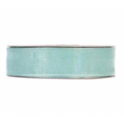 Cinta Organza Cristal Menta 25mmx50m