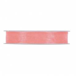 Cinta Organza Cristal Coral 15mmx50m