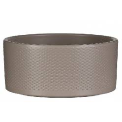 Bol Era Taupe 22x10Hcm "T2"