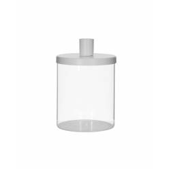 Portavelas Gales Cristal 10x16Hcm