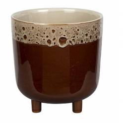 Cubremaceta Mito Marron 16.5x14Hcm