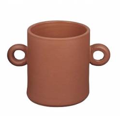 Cubremaceta Ears Teja 16x20Hcm