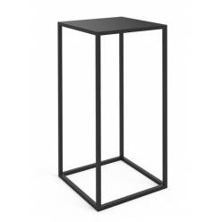 Soporte Metal Negro 40x40x80Hcm