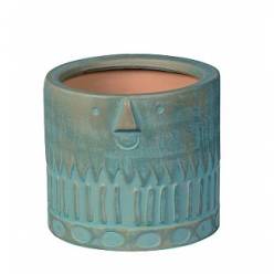 Cubremaceta Happy Face Esmeralda 14x14Hcm