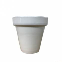 Maceta Standard Blanco 17.5x17Hcm