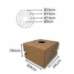 Cuadro Interior N1 30Ax34Lx19Hcm (x10uds)